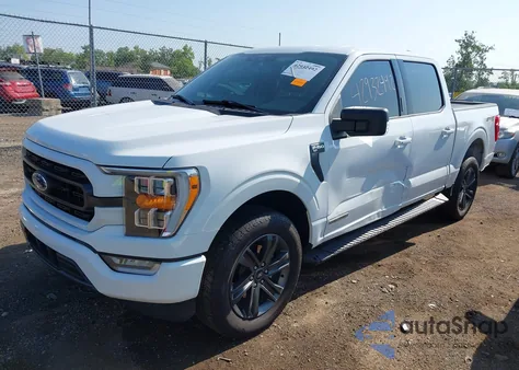 2023 Ford F-150 Xlt from USA, damaged, VIN 1FTFW1ED8PFC76086